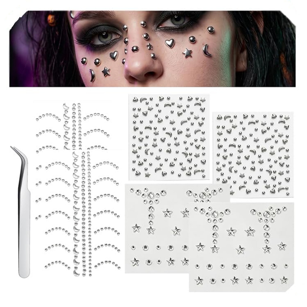 Body Jewelry Nose Studs - Falso Piercing Palle Stick sul naso