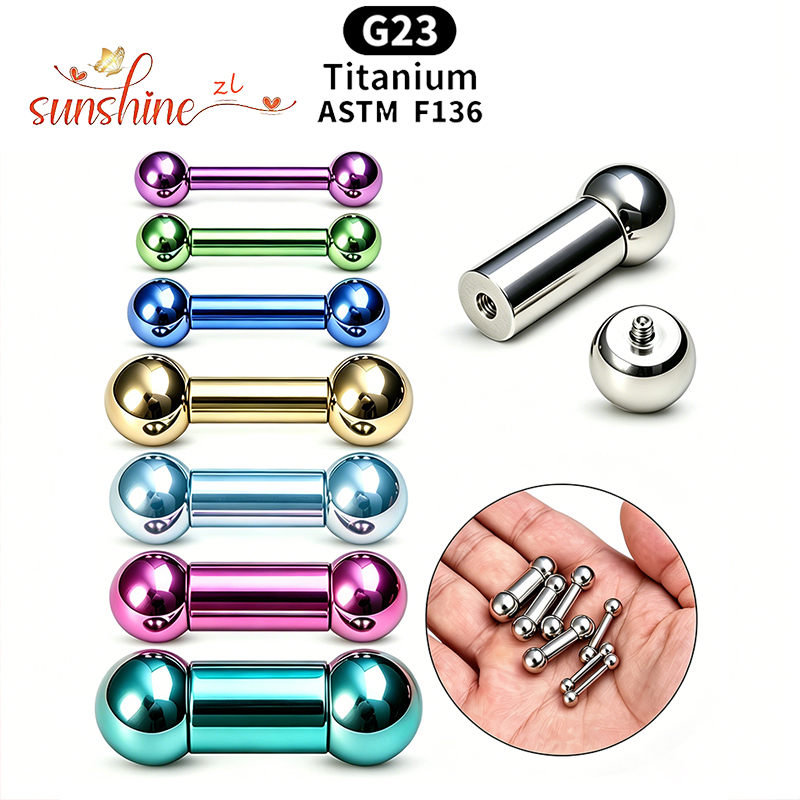 Body Jewelry Implant Grade - Piercing in Titanio Grado Impiantabile ASTM