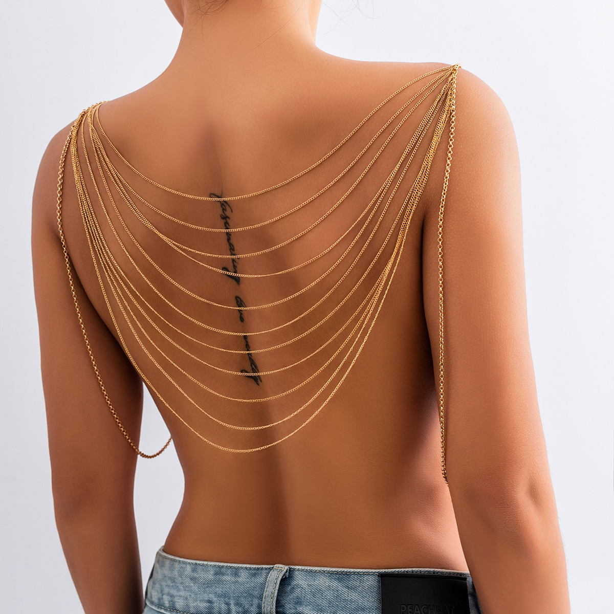Body Jewelry For Sale - Classica catena per il corpo con