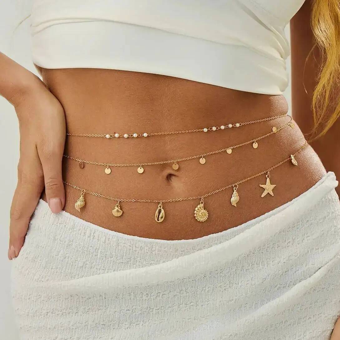 Body Jewelry For Sale - IngeSight.Z 3 Pz/set Boho Stella Marina