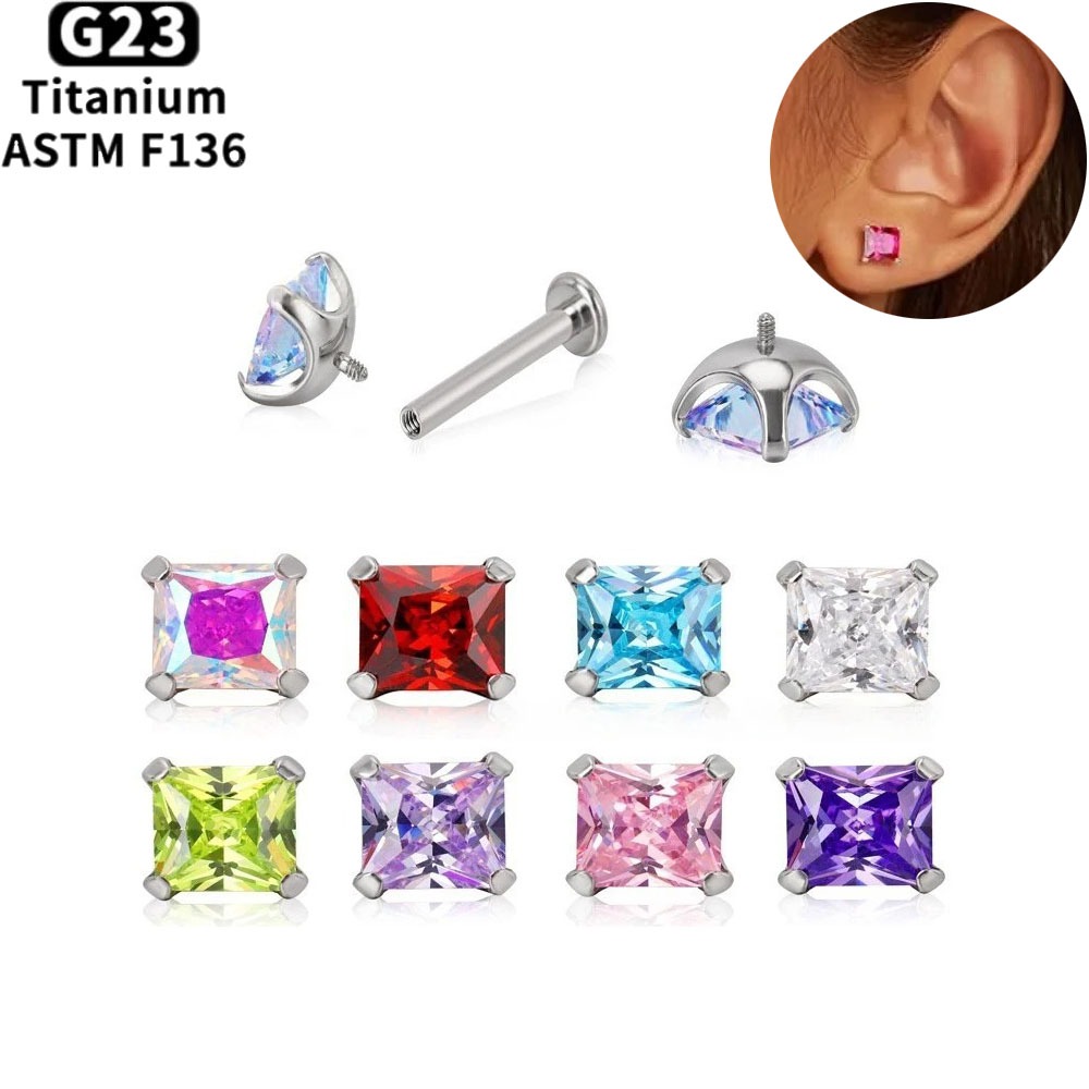 Body Jewelry Lip Ring - Anelli per piercing al labbro in
