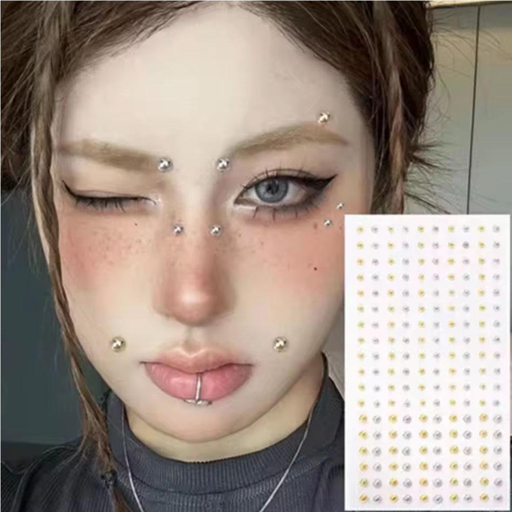 Body Jewelry Lip Ring - Set da 58-180 pezzi di adesivi