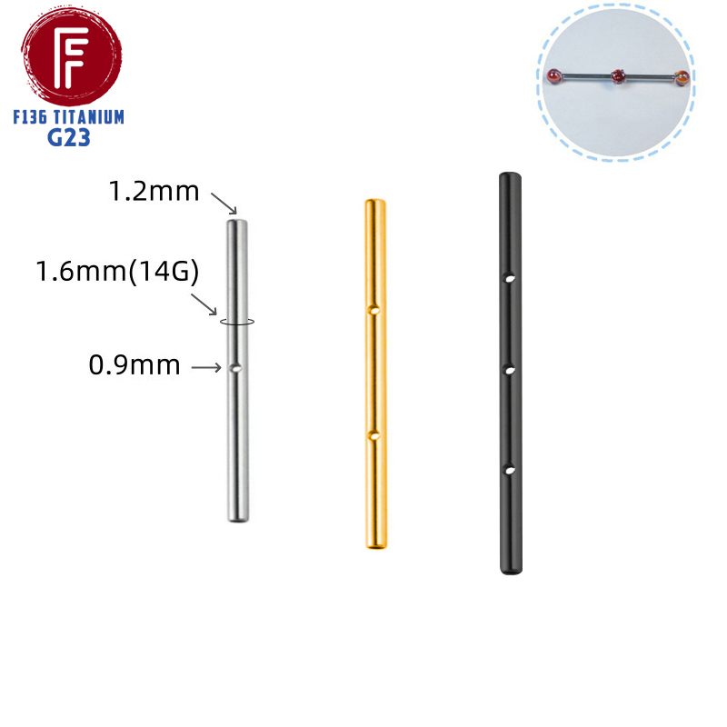 Body Jewelry Implant Grade - ASTM F136 Titanio di grado impianto
