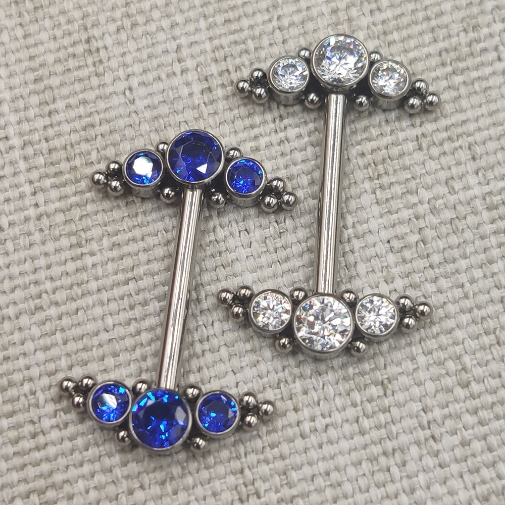 Body Jewelry Implant Grade - Anello per colata di capezzoli con