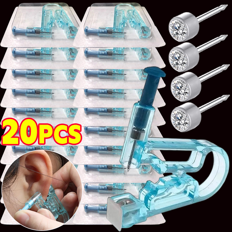 Body Jewelry Factory - 1/20 pz. Kit Pistola Piercing Monouso