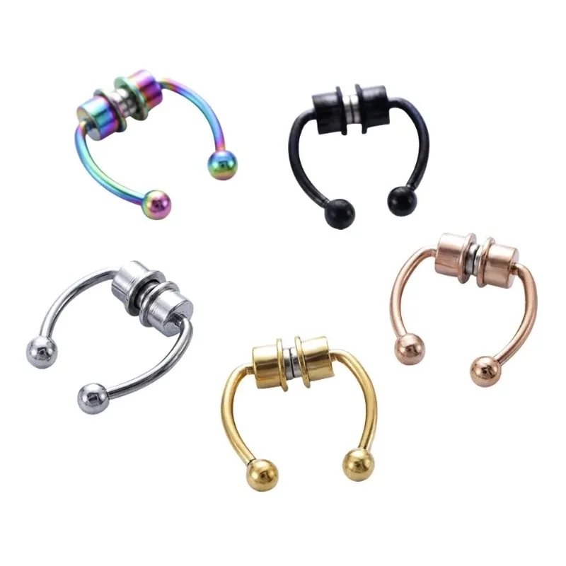 1/2/3 pezzi di anelli magnetic - Body Jewelry Nose Studs recensione e prezzo