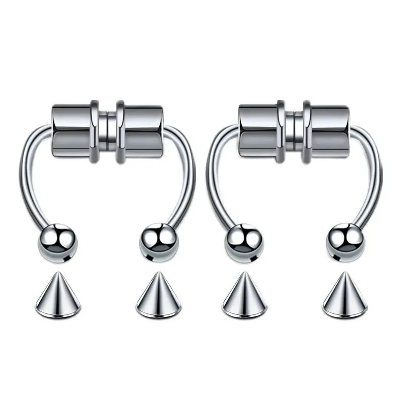 1/2/3 pezzi di anelli magnetic - Body Jewelry Nose Studs recensione e prezzo