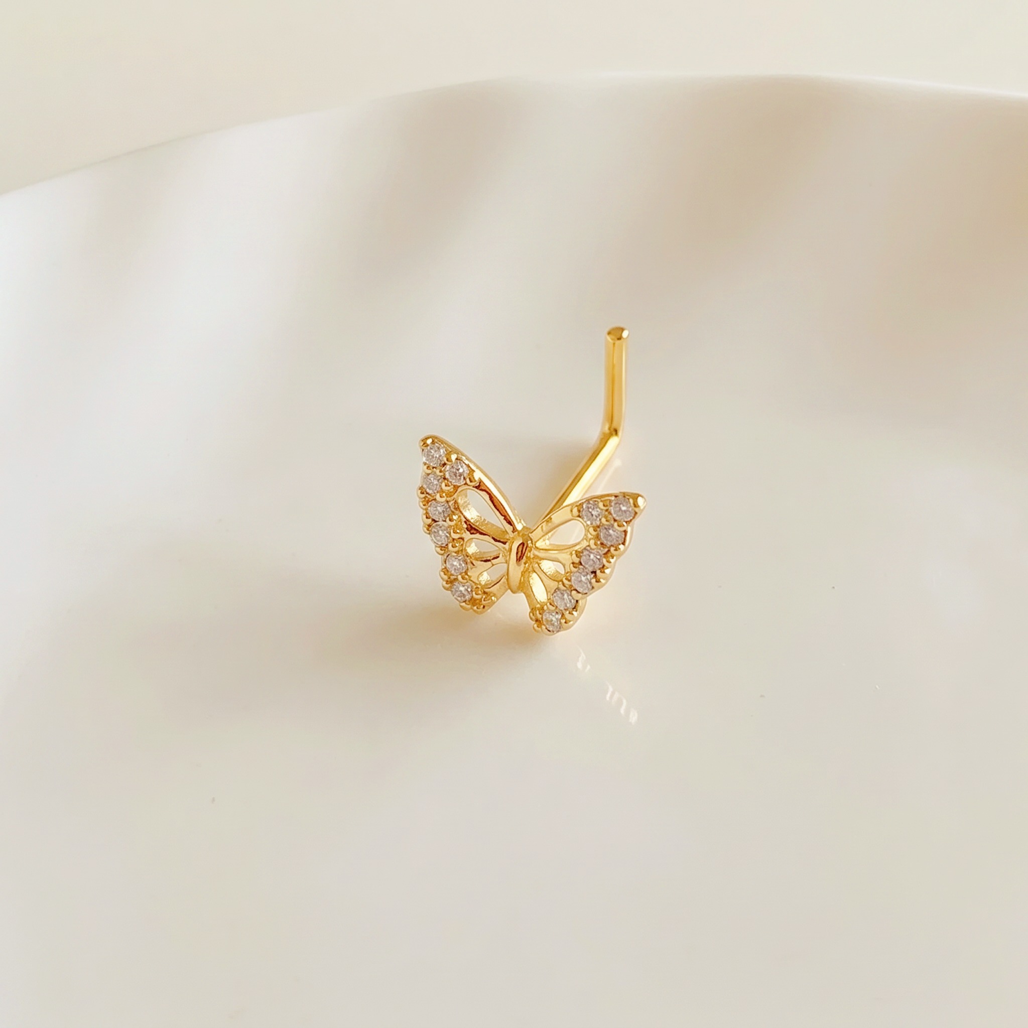 1Pc Piercing per il naso a for - Body Jewelry Nose Studs recensione e prezzo