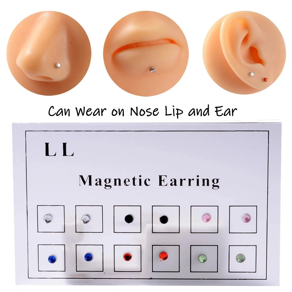 12 PZ/carta Falso Traguratore  - Body Jewelry Nose Studs recensione e prezzo