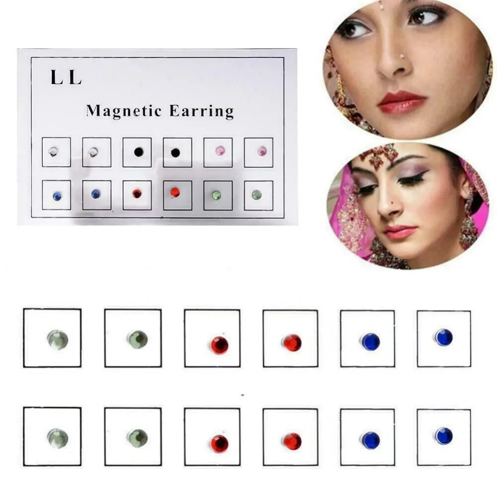 12 PZ/carta Falso Traguratore  - Body Jewelry Nose Studs recensione e prezzo