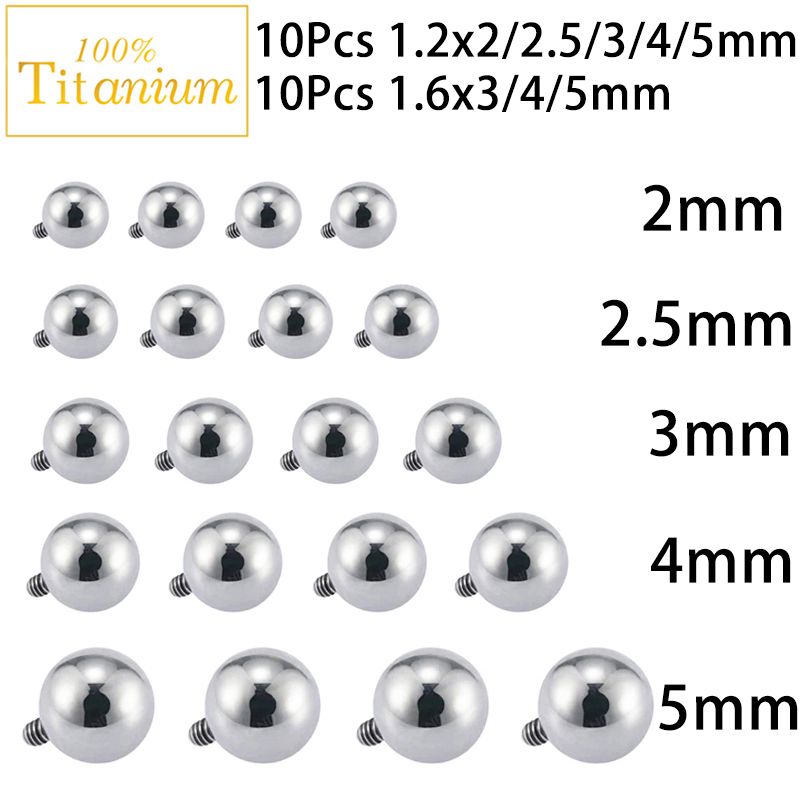 10Pc Grado Impianto ASTM G23 T - Body Jewelry Implant Grade recensione e prezzo