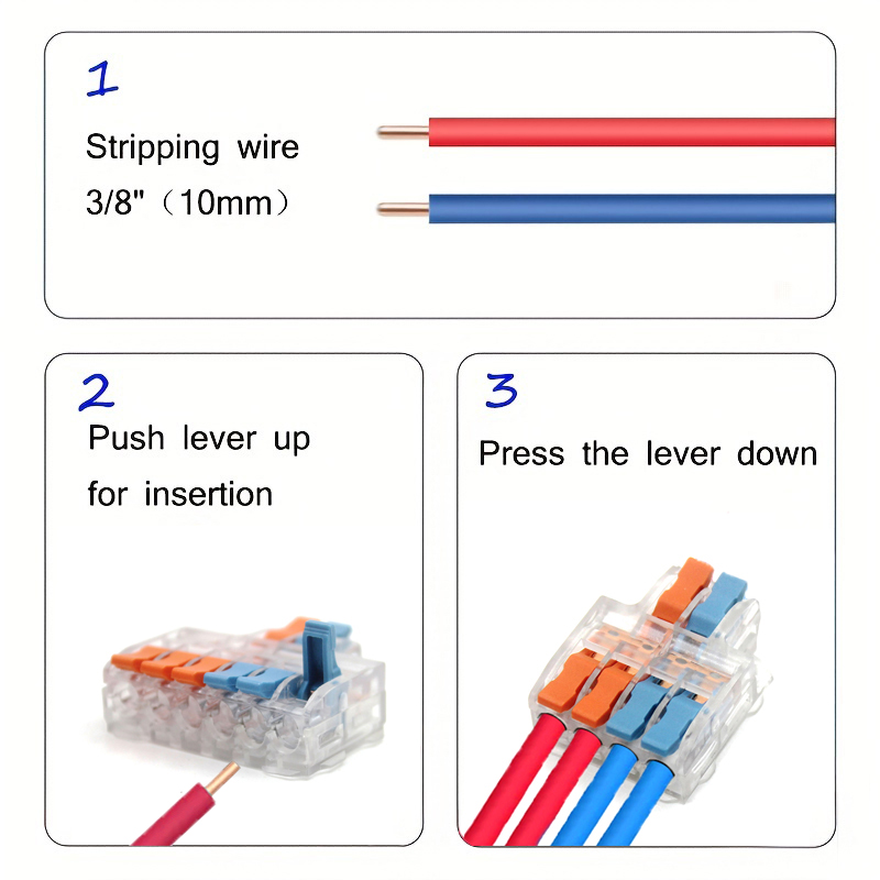 10/50 pz Cavo Rapido Connettor - Threadless Push Pin recensione e prezzo