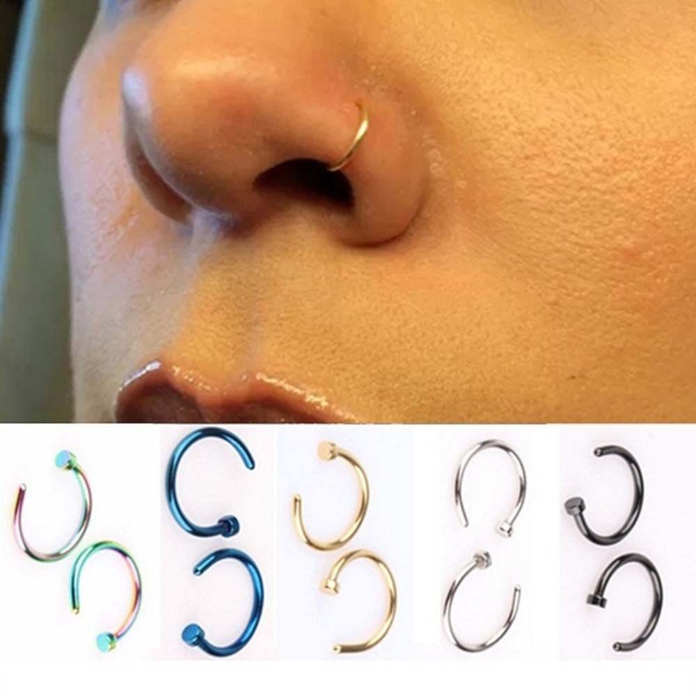 Orecchini a perno sottili a fo - Body Jewelry Nose Studs recensione e prezzo