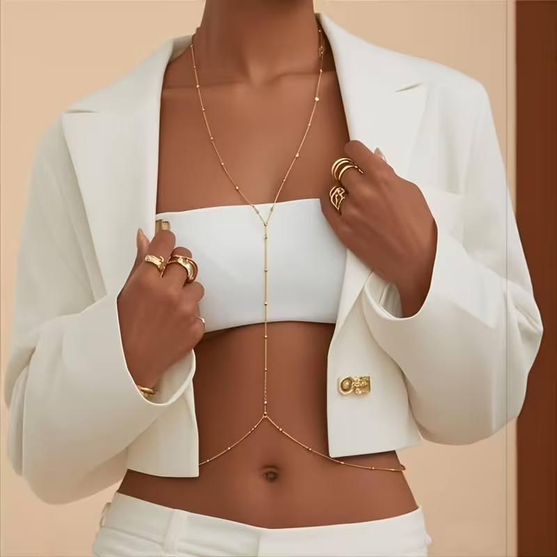 Catena per il corpo da donna i - Body Jewelry For Sale recensione e prezzo