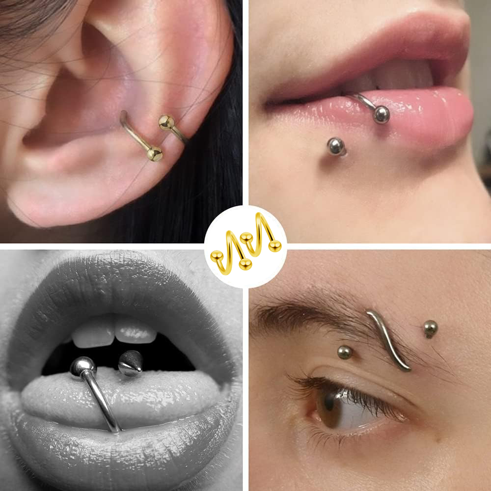 Orecchini a spirale da donna G - Body Jewelry Lip Ring recensione e prezzo