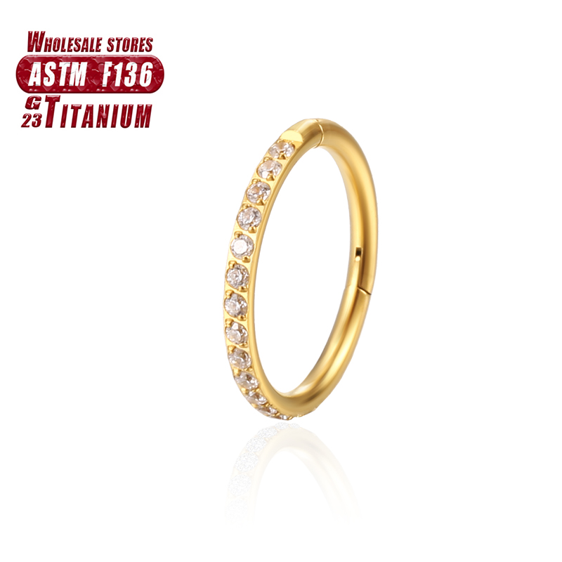F136 anello al naso in titanio - Body Jewelry Implant Grade recensione e prezzo