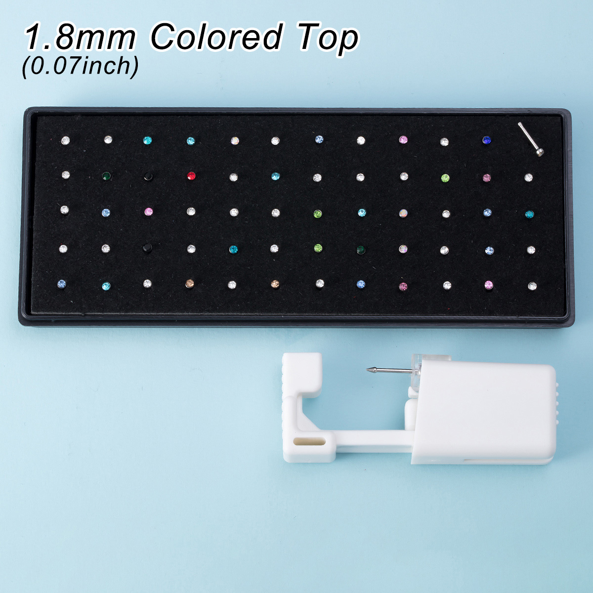 61PCS Kit per piercing al naso - Body Jewelry Factory recensione e prezzo