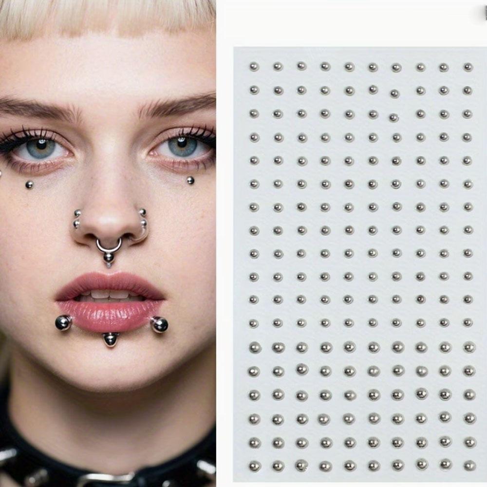 Set da 58-180 pezzi di adesivi - Body Jewelry Lip Ring recensione e prezzo