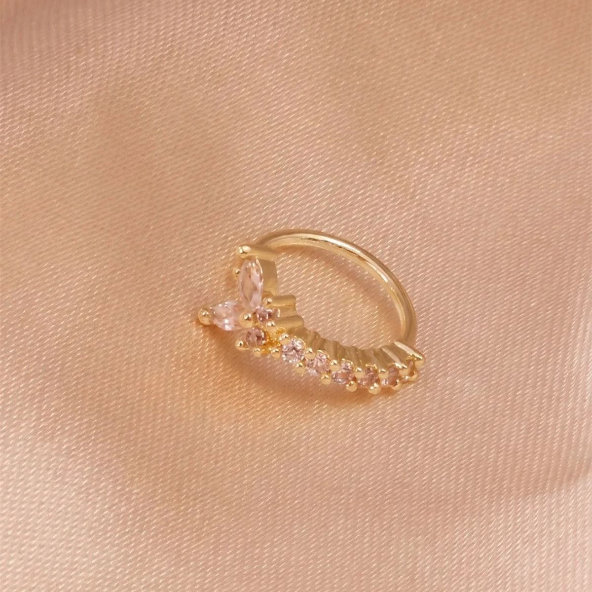 Clip per naso a forma di Y, se - Body Jewelry Nose Studs recensione e prezzo