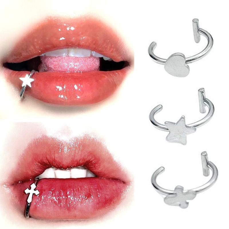 1Pc In Acciaio Inox Falso Anel - Body Jewelry Lip Ring recensione e prezzo