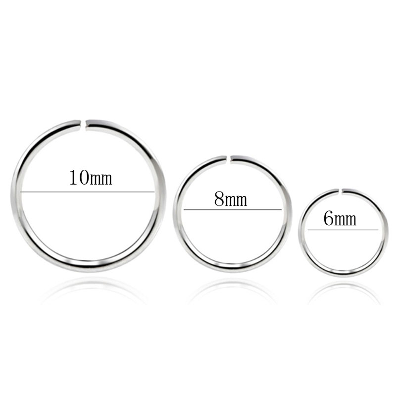 925 anello al naso in argento  - Body Jewelry Lip Ring recensione e prezzo