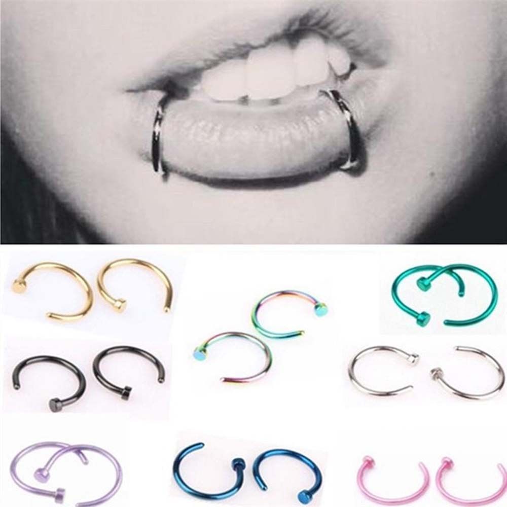 10 Pezzi di Orecchini a Cerchi - Body Jewelry Nose Studs recensione e prezzo