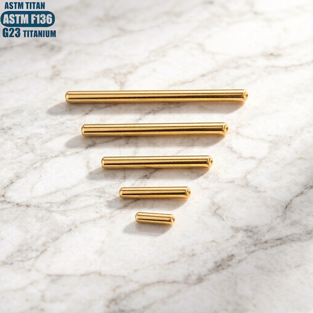 Ingrosso Asta per Septum in Ti - Body Jewelry Implant Grade recensione e prezzo