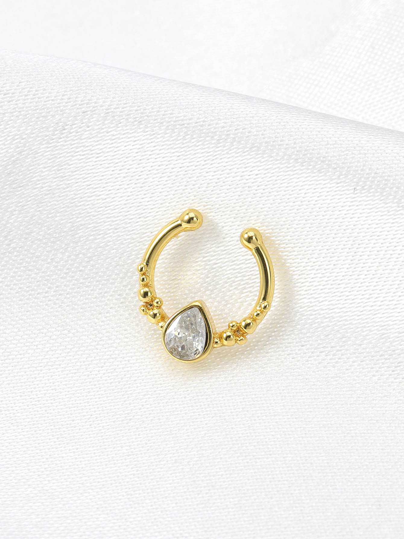 Anello al naso falso con gocci - Body Jewelry Nose Studs recensione e prezzo