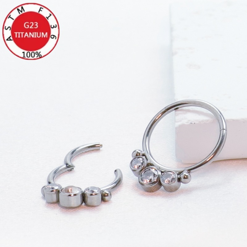 2/5 pezzi, 16G, titanio G23 di - Body Jewelry Implant Grade recensione e prezzo