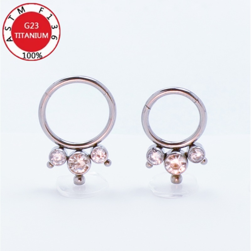 2/5 pezzi, 16G, titanio G23 di - Body Jewelry Implant Grade recensione e prezzo