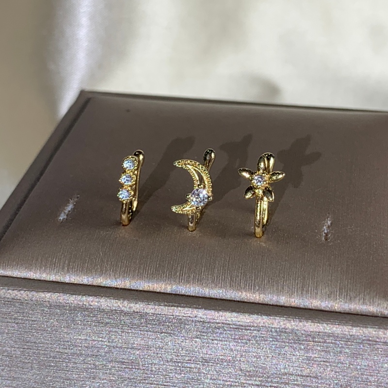 Set di 3 clip per naso retrò d - Body Jewelry Nose Studs recensione e prezzo