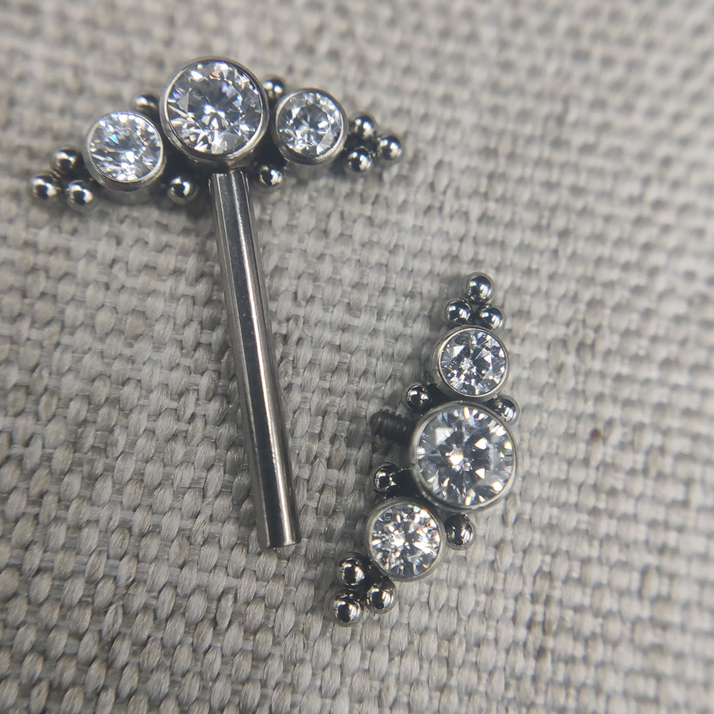 Anello per colata di capezzoli - Body Jewelry Implant Grade recensione e prezzo