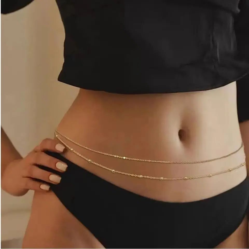 Catene per pancia a doppio str - Body Jewelry For Sale recensione e prezzo