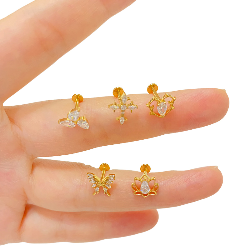 ASTM F136 Titanio Orecchio PIE - Body Jewelry Factory recensione e prezzo