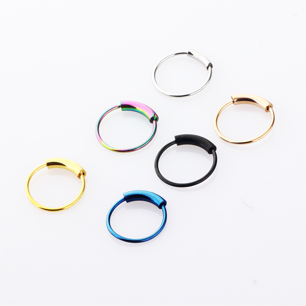 Set di 3 Anelli Continui Senza - Body Jewelry Nose Studs recensione e prezzo