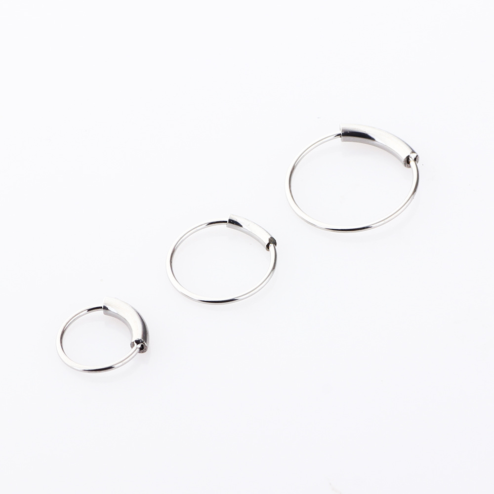 Set di 3 Anelli Continui Senza - Body Jewelry Nose Studs recensione e prezzo