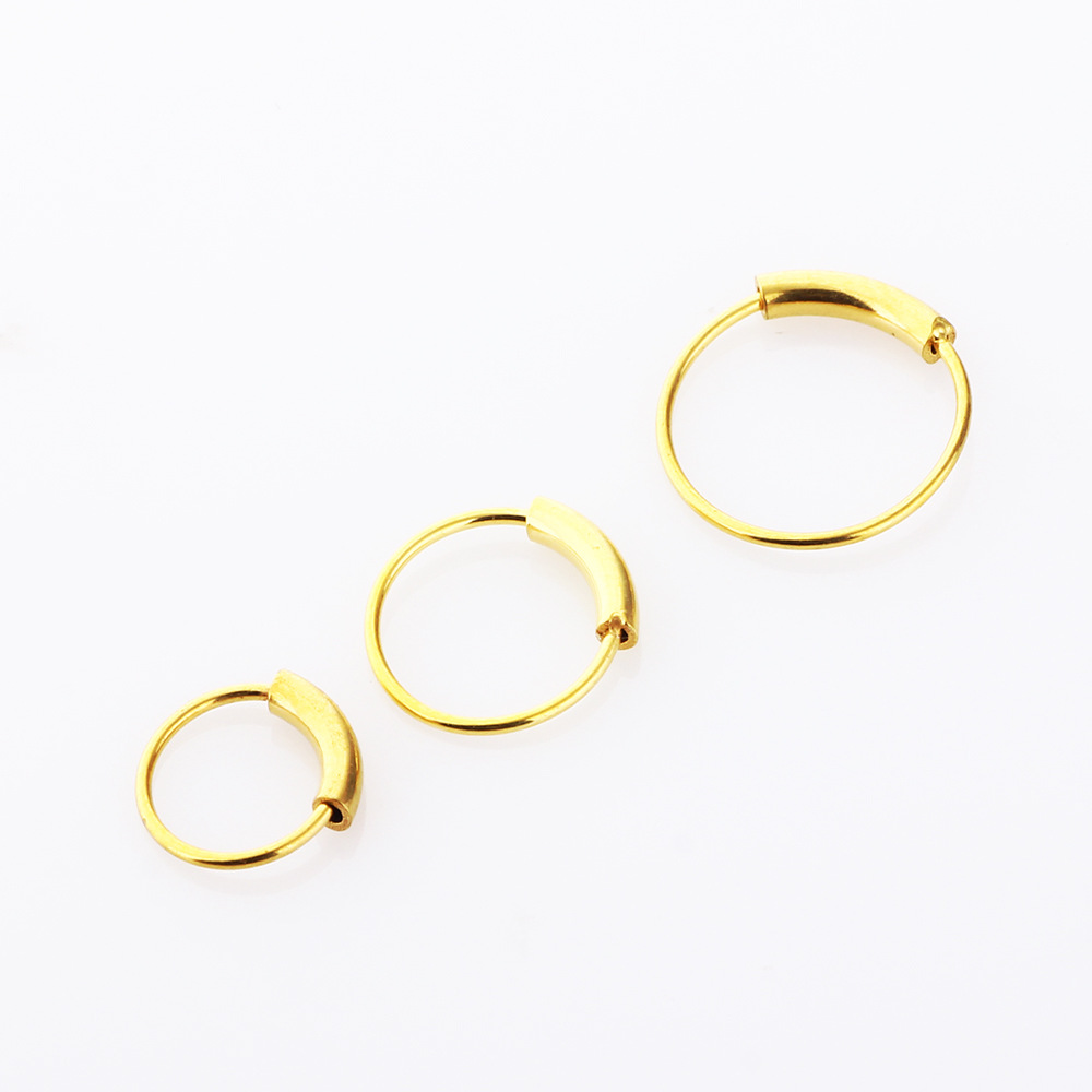 Set di 3 Anelli Continui Senza - Body Jewelry Nose Studs recensione e prezzo